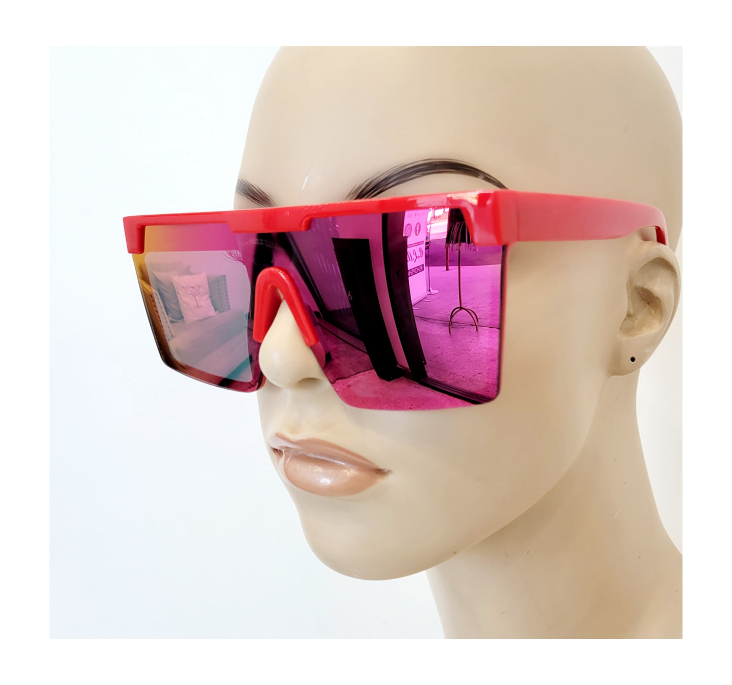Hermosa Beach Frames (red)