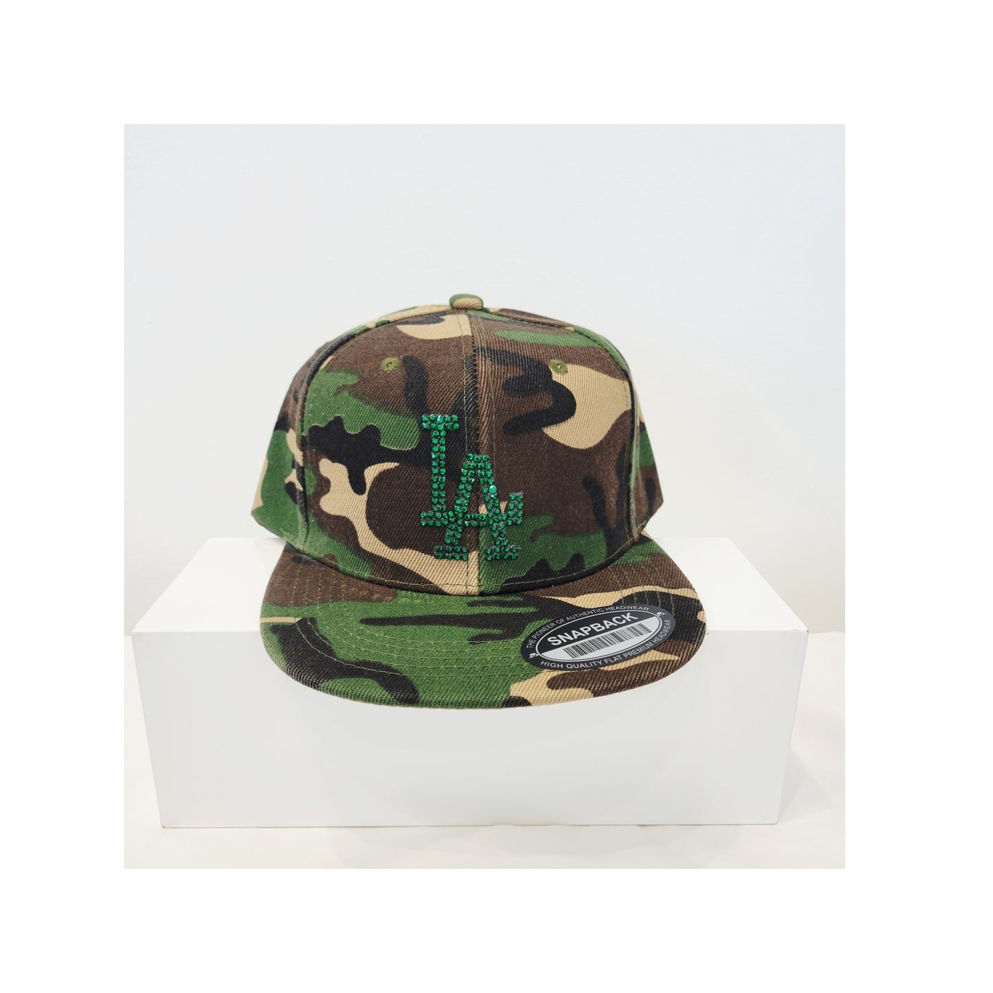 LA fitted army fatigue Cap (Green La)