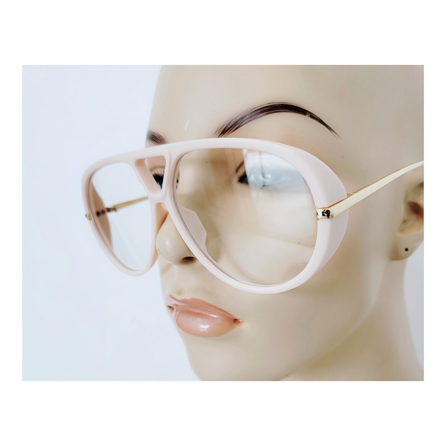 Royelle Frames (cream with pink undertone)