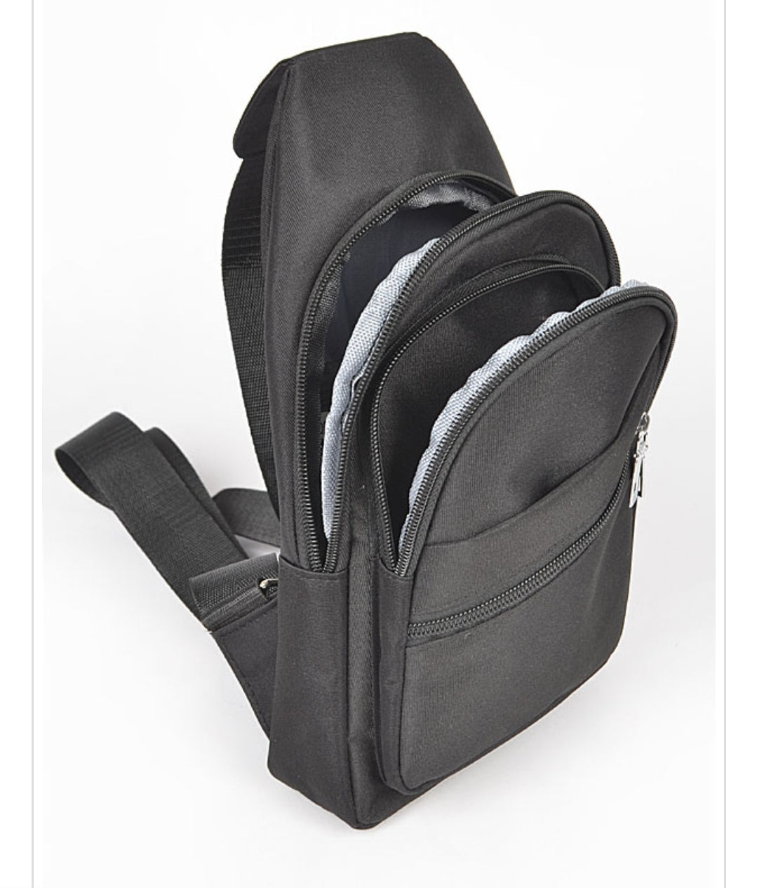 Cross body black bag