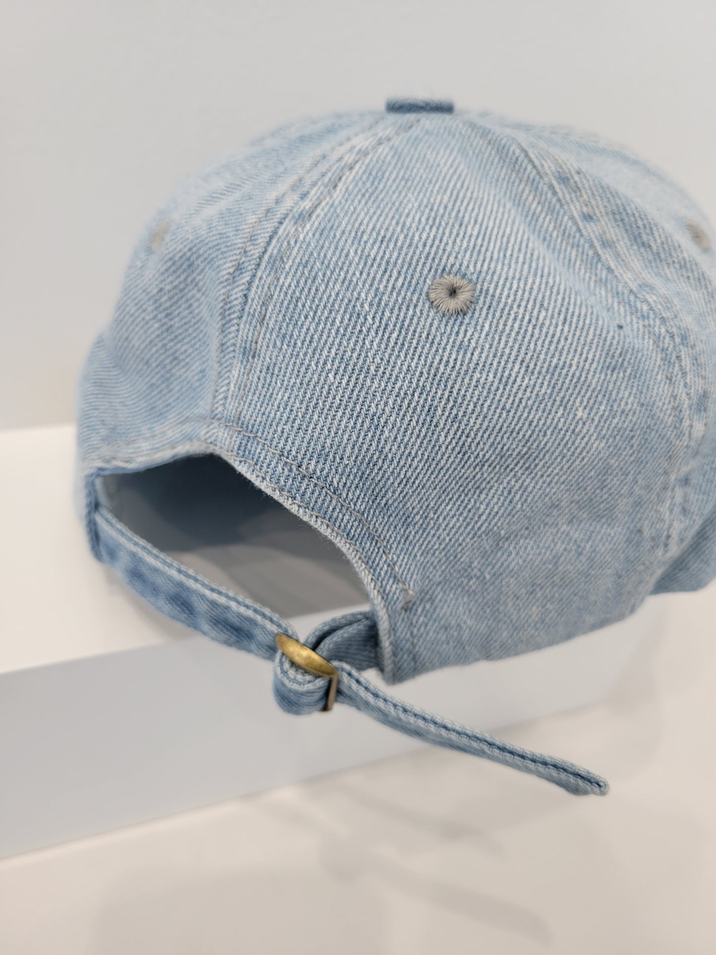 CC drip Cap ( light denim)