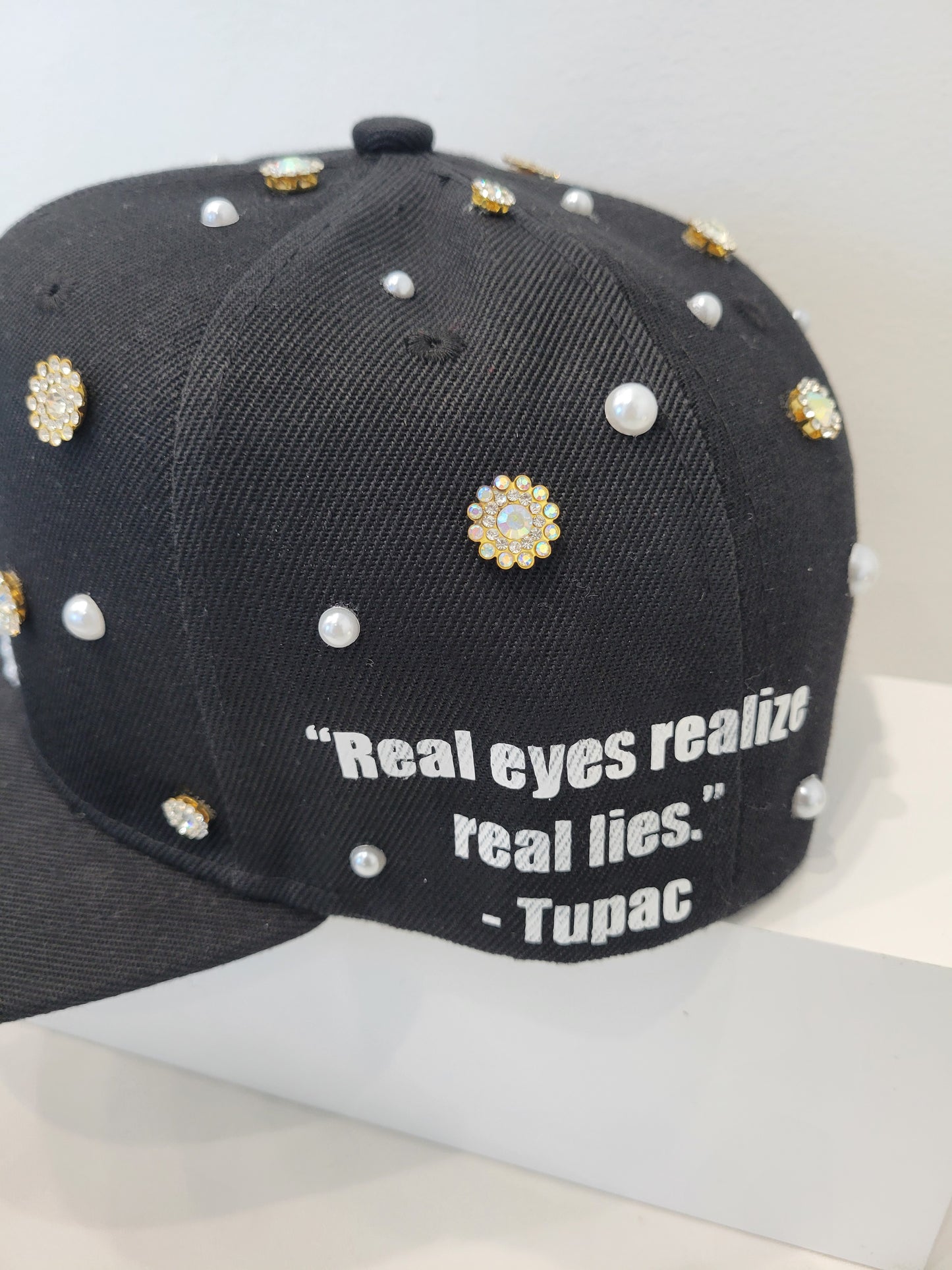 LA cap with Tupac (black)