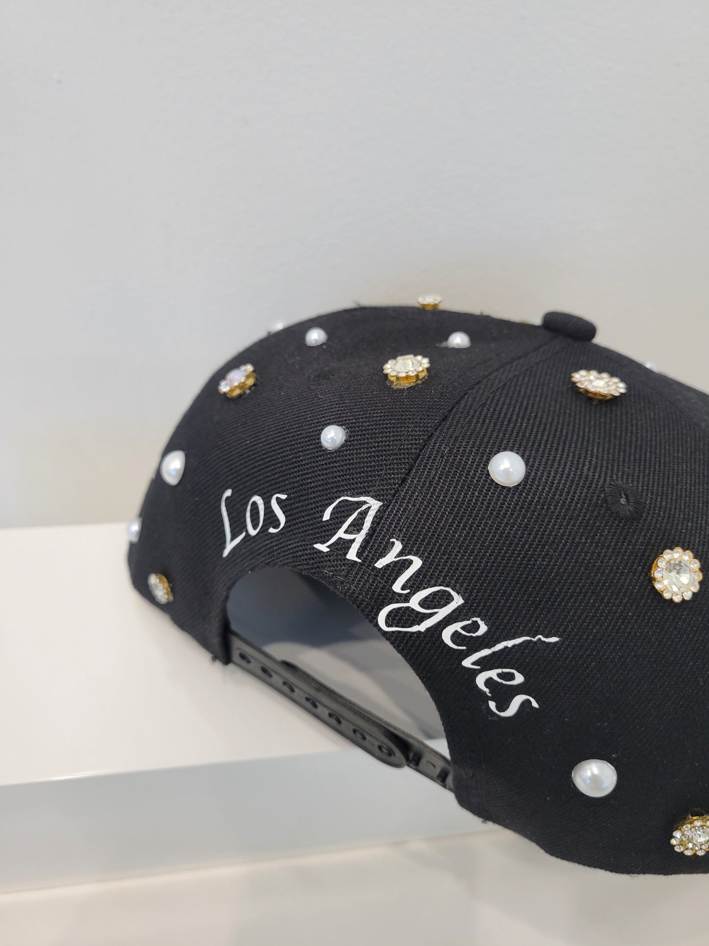 LA cap with Tupac (black)