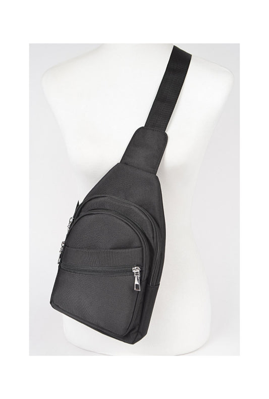 Cross body black bag