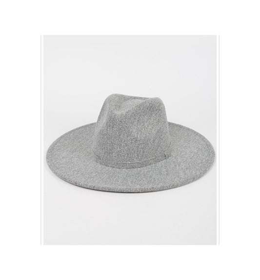 Grey Fedora Hat