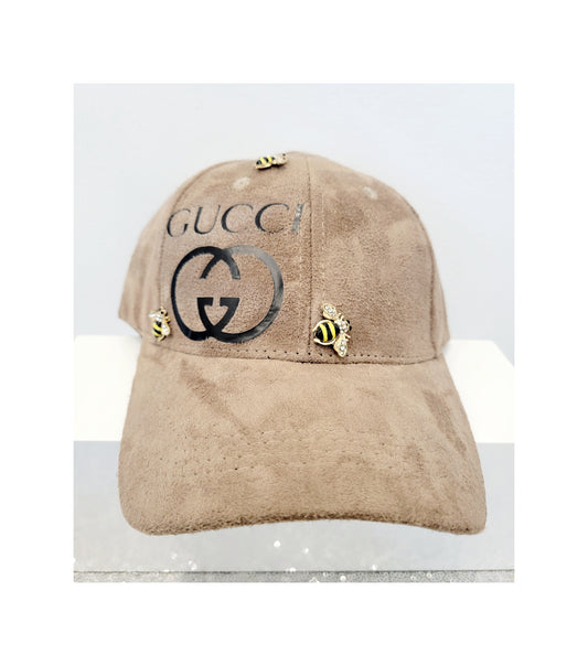 Tan Suede GG hat