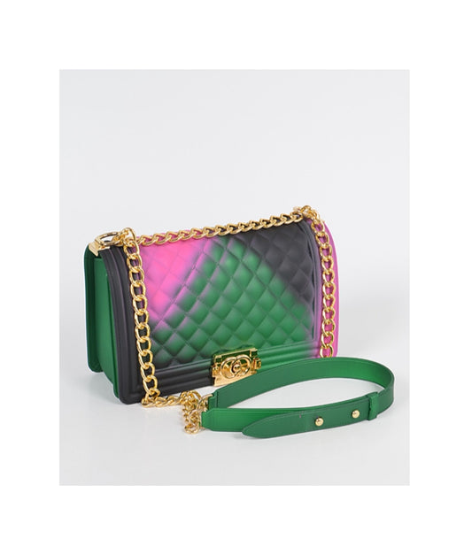 Designer pink and green