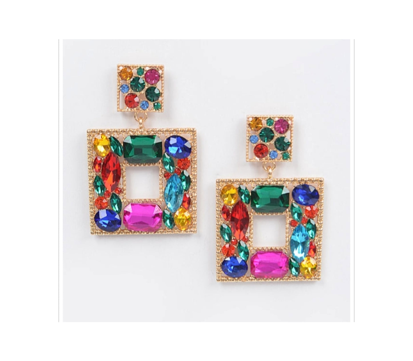 Enchanted earrings (colorful)