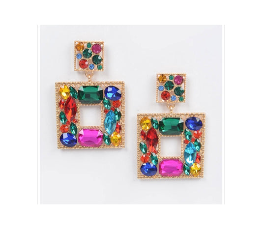 Enchanted earrings (colorful)