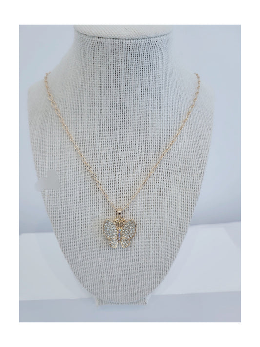 Butterfly 🦋 Necklace (Gold)